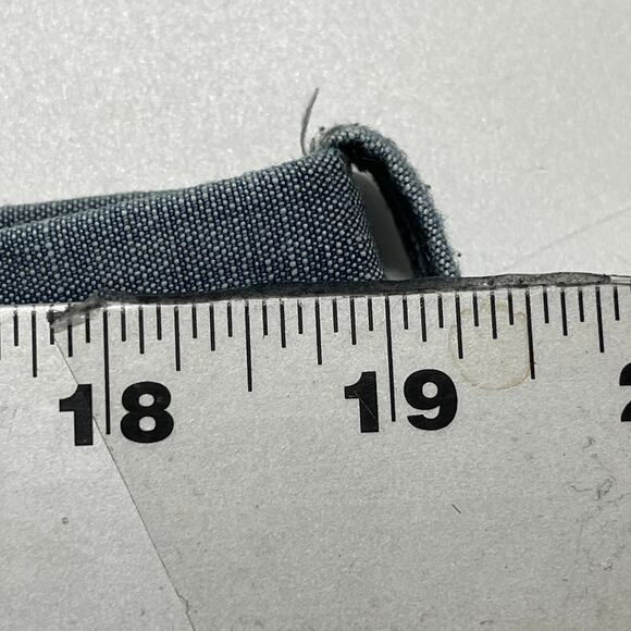 J Crew Stanton Shorts Mens Size 38 Blue 100% Cotton 8.5" Inseam BROKEN BUTTON - Picture 8 of 11